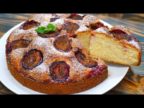 ПУШИНКА! ПРЕВЗОШЁЛ ВСЕ ОЖИДАНИЯ! МЯГКИЙ БЮДЖЕТНЫЙ Кекс Пирог на кефире | Кулинарим с Таней