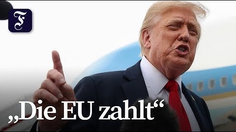 Trump kündigt Patriot-Lieferung an die Ukraine an