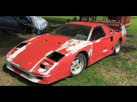 This Crusty Fiero Based Ferrari F40 Replica Is A Race Car