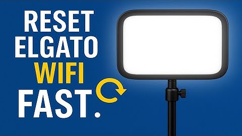 🔄 How to Reset Wi-Fi on Elgato Key Light FAST! | AquaTechFantasy