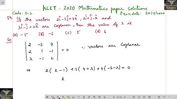 If the vectors 2i-3j+4K 2i+j-k and xi-j+2k are coplanar then the value of Lambda is
