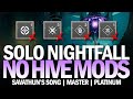 Solo Platinum Nightfall Savathun's Song (No Hive Mods / Raid Mods) [Destiny 2]