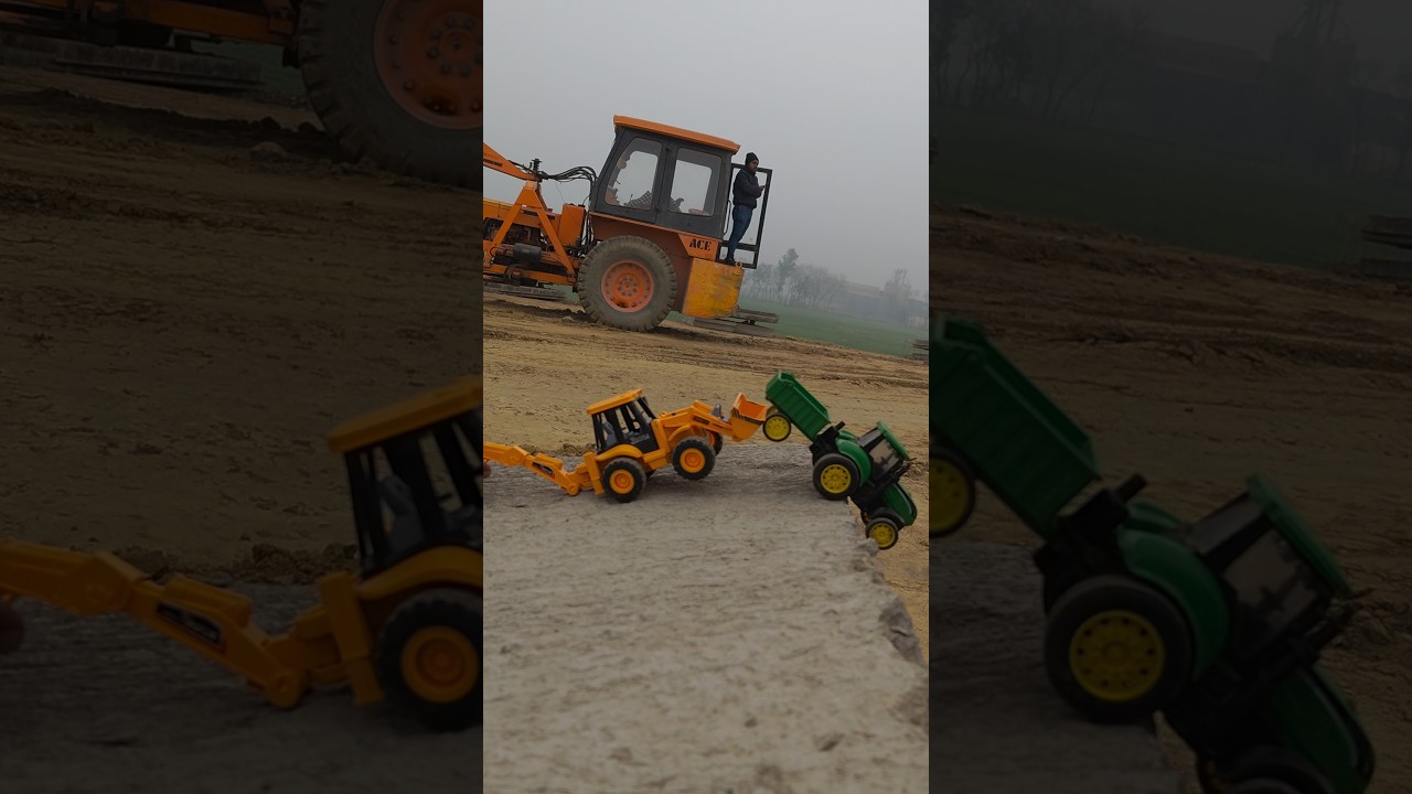 Remote Control Jcb And Dumper Truck Unboxing And Testing Short Video ||