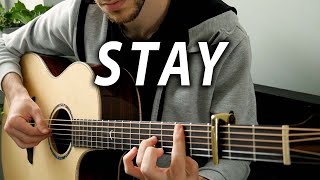 STAY - The Kid LAROI, Justin Bieber | Fingerstyle Guitar Cover