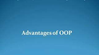 CONCEPT OF OBJECT ORIENTED PROGRAMMING