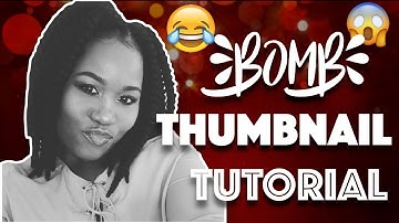 How To Make A YouTube Custom Thumbnail In Keynote|