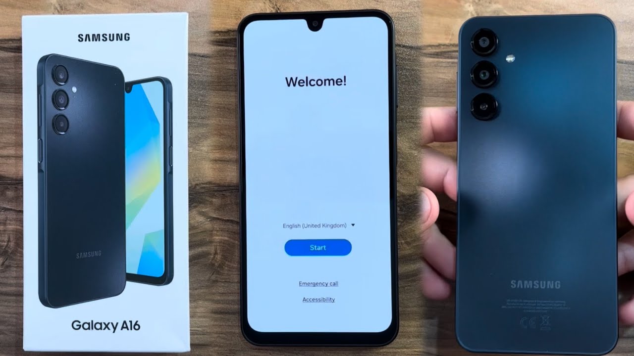Samsung Galaxy A16 4G Unboxing & Setup for the first time