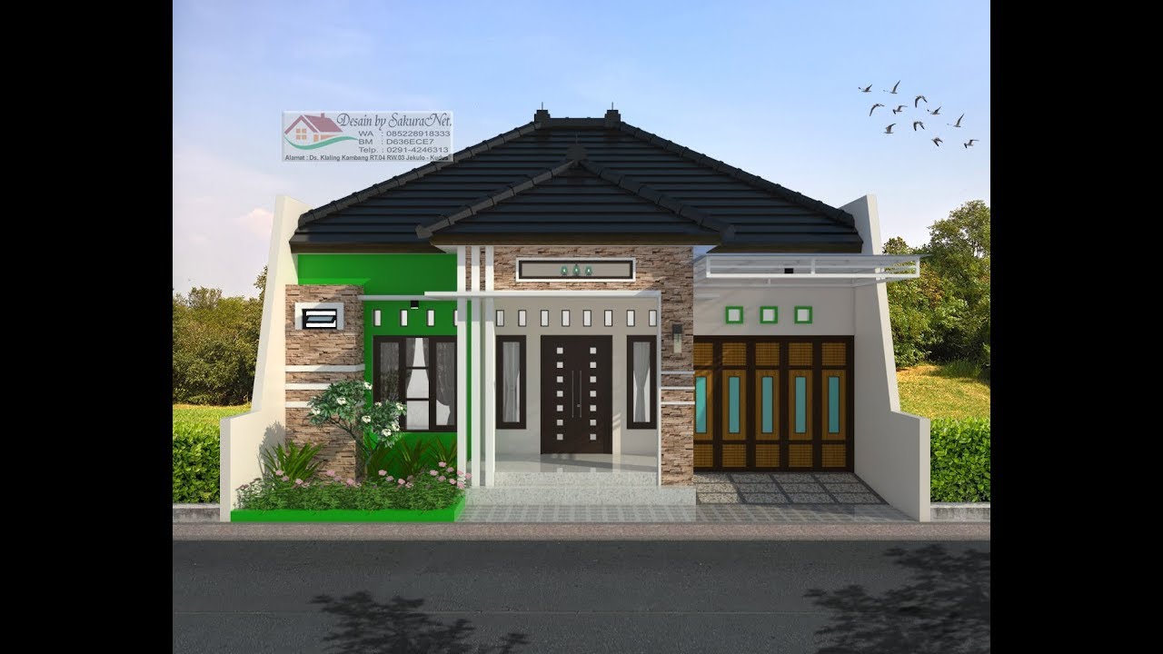 50 Desain Rumah 10x10 Homsweetimpian