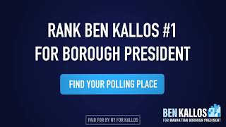 Kallos Return GOTV Election Day