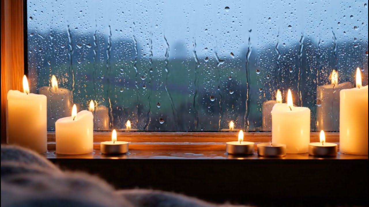 Gentle Rain Sounds with Calm Scenery | Relax, Sleep & Focus