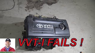 How Toyota VVT-i engine FAILS?  Case Radiator failure.