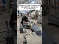 Floating Stair Production | Honeycomb Structure Tread Welding