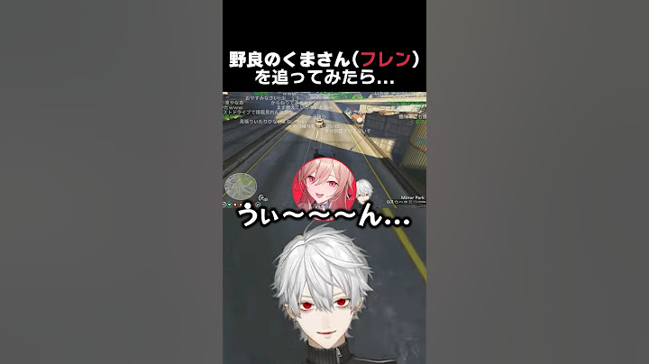野良のくまさんを追ってみたら... #エニグマ #にじgta #葛葉 #フレンeルスタリオ