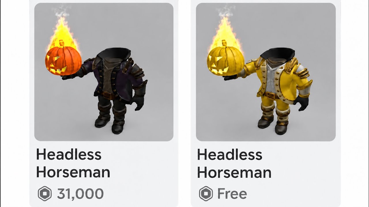 I Got Headless Horseman For Free! (Roblox)