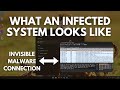 Malware of the Future: Network activity of an Infected System in 2025
