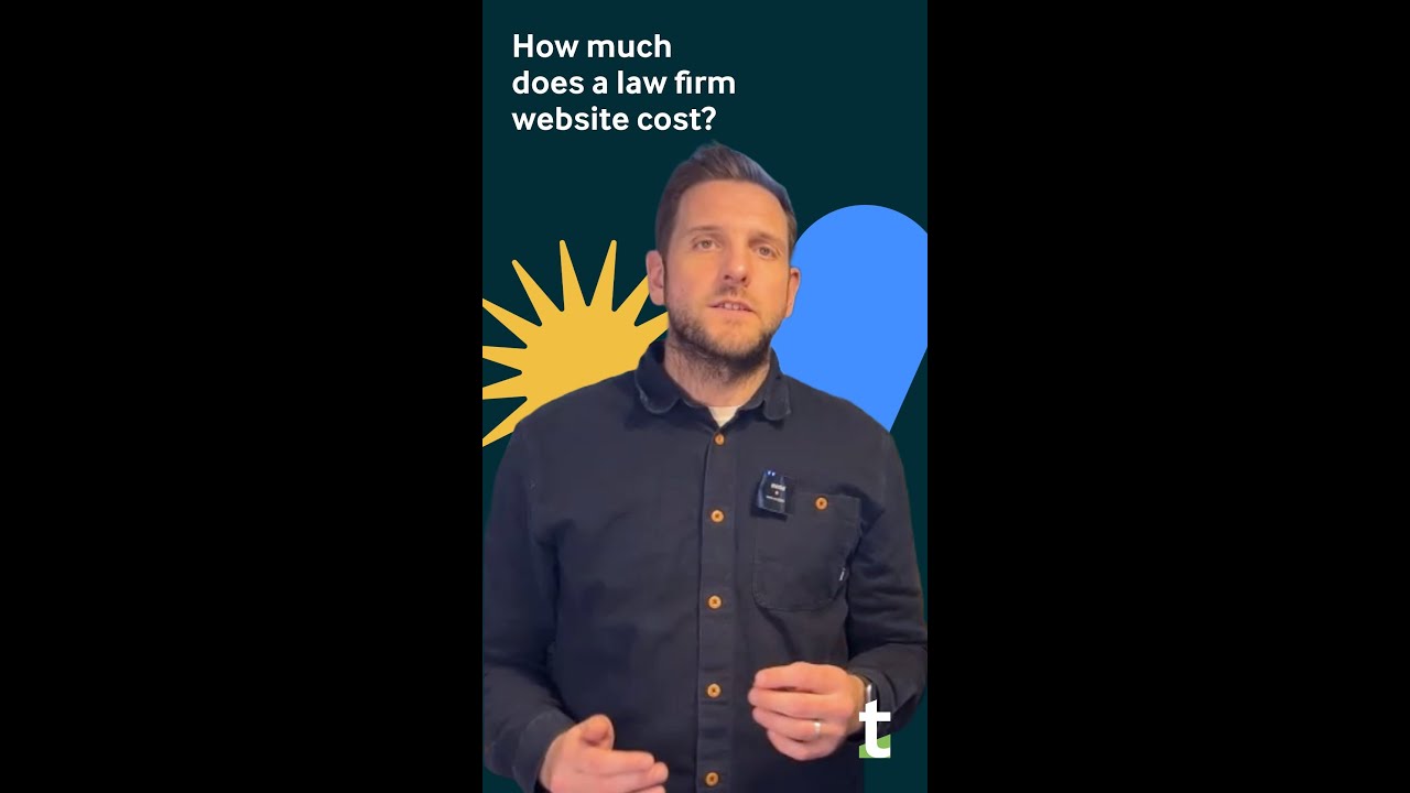 How much does a law firm website cost?