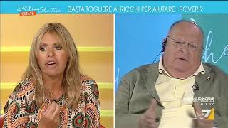 Cazzola vs Mussolini: 'Il populismo è una forma di fascismo, voi mi fate schifo'