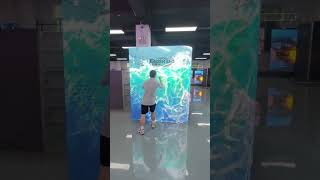 Do you like this 3D LED display screen?#eagerled #leddisplay #ledscreen