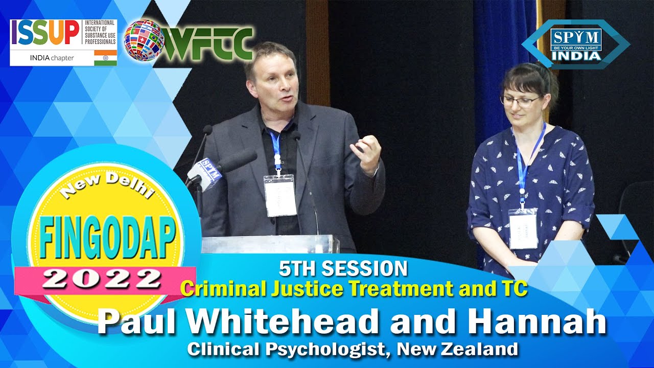 5th Plenary Session by Paul Whitehead & Hannah, Clinical Psychologist