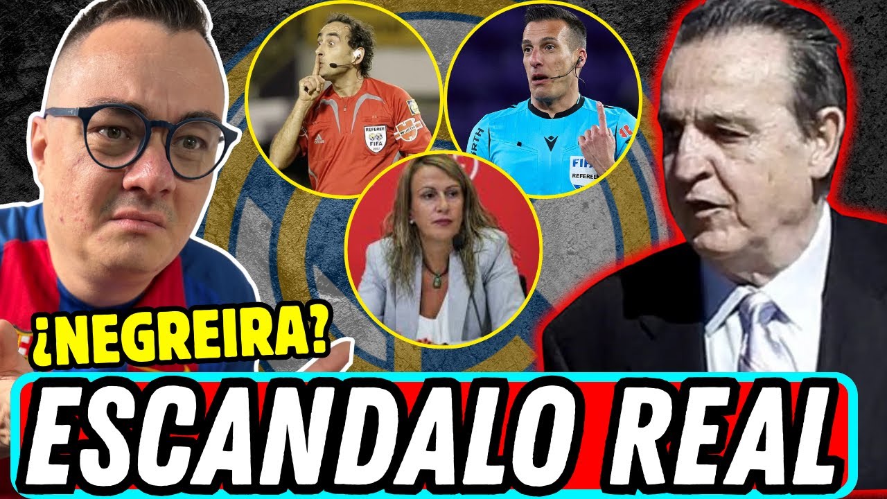 CONFESIONES ARBITRALES 🔥 DESTROZAN el CASO NEGREIRA | El REAL MADRID QUEDA EXPUESTO