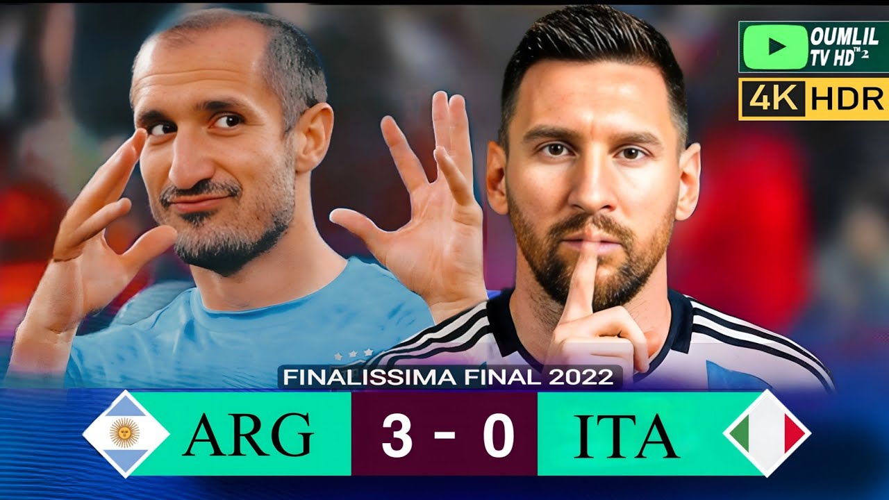 ARGENTINA CRUSHES ITALY (0-3) AND WINS THE FINALISSIMA!! | MESSI IS THE MVP OF THE MATCH **