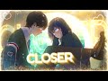 The chainsmokers  closer ft halsey sped up lyrics