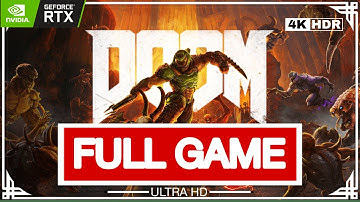 DOOM (2016) – Full Game Walkthrough (No Commentary | 4K 60FPS) 100% Complete Edition