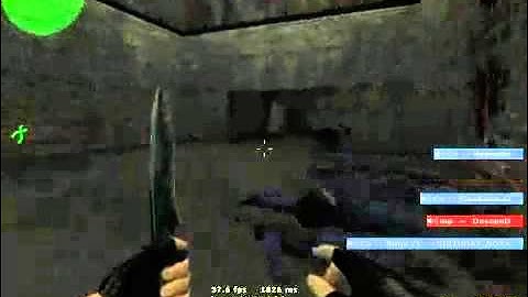 Knife 1v5 ace clutch