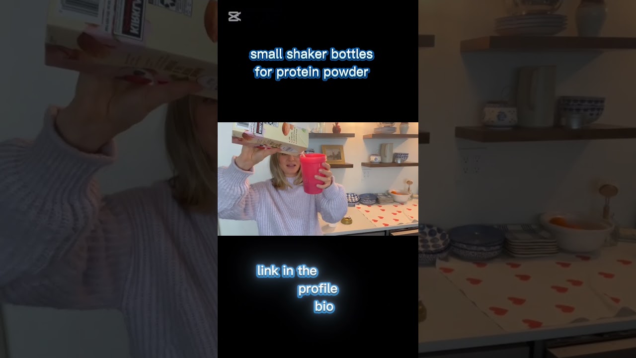 Best small shaker bottles for protein powder 