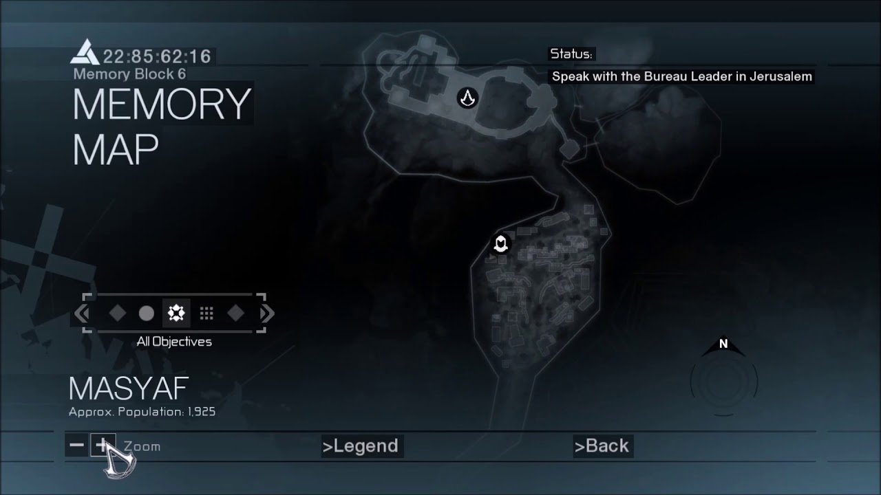 "Assassin's Creed 1", All Assassins Flags in Masyaf YouTube