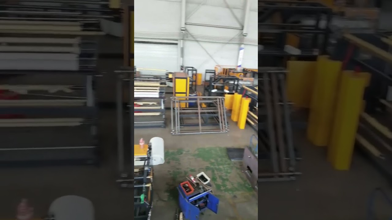 Export a bubble film machine to India