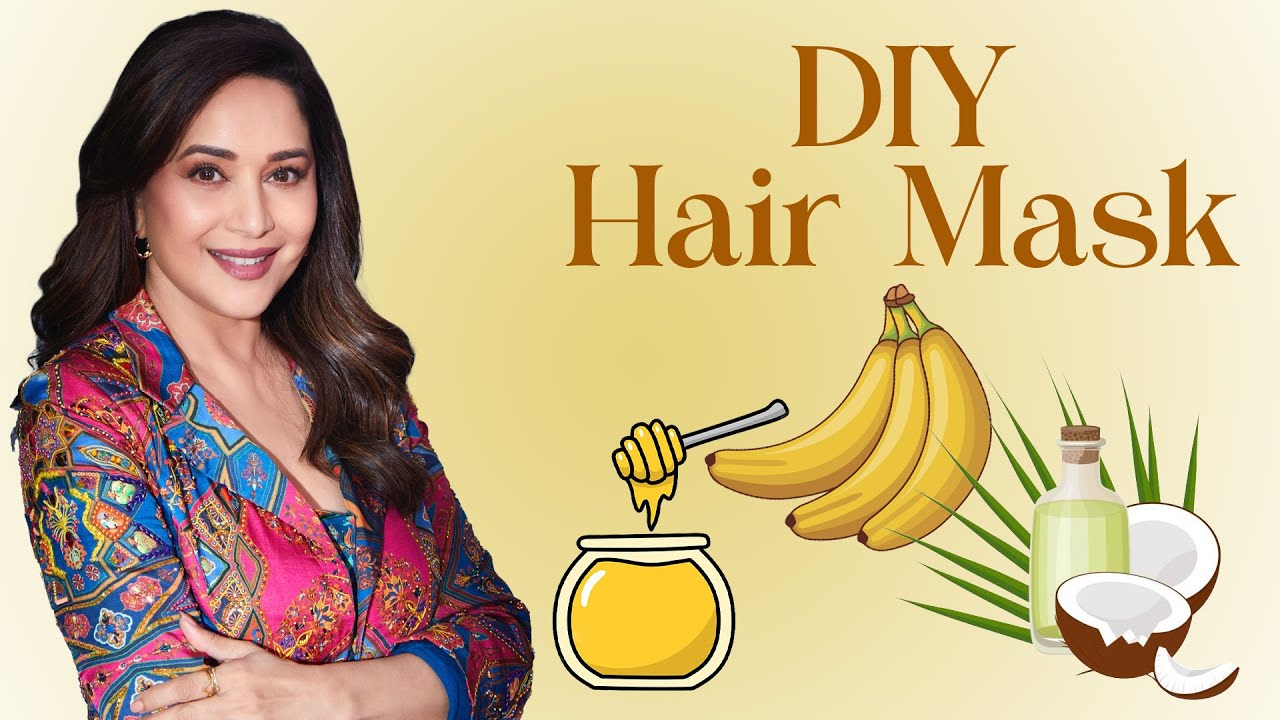 My secret for smooth and shiny hair! | Madhuri Dixit Nene