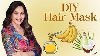 My secret for smooth and shiny hair! | Madhuri Dixit Nene