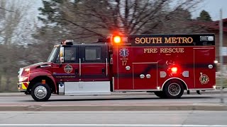 South Metro Fire Rescue Responding Compilation #5
