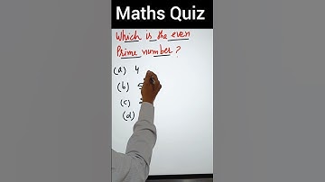 Even prime number #basicmaths #shorts