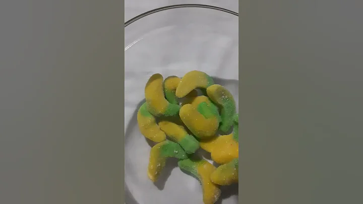 🍬😋 💯SATISFYING GUMMY WORM CANDIES #asmr #asmrsounds #shorts #viral#trending #best #candies#sweets