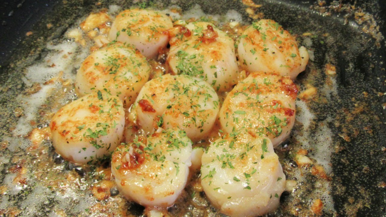 Receta con Scallops  grandes