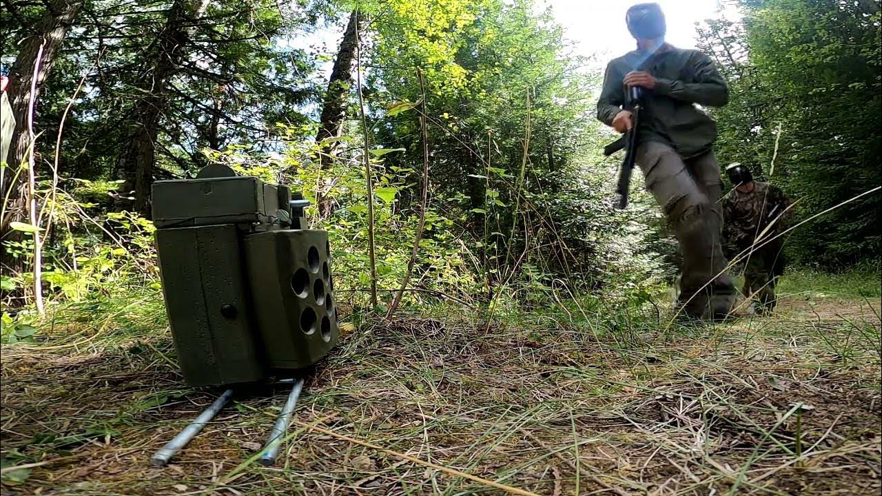 How a Remote Controlled Paintball Claymore Mine Works YouTube