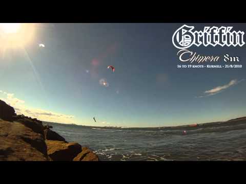 Griffin - Chimera 8m - Light to moderate winds - Kiteboarding