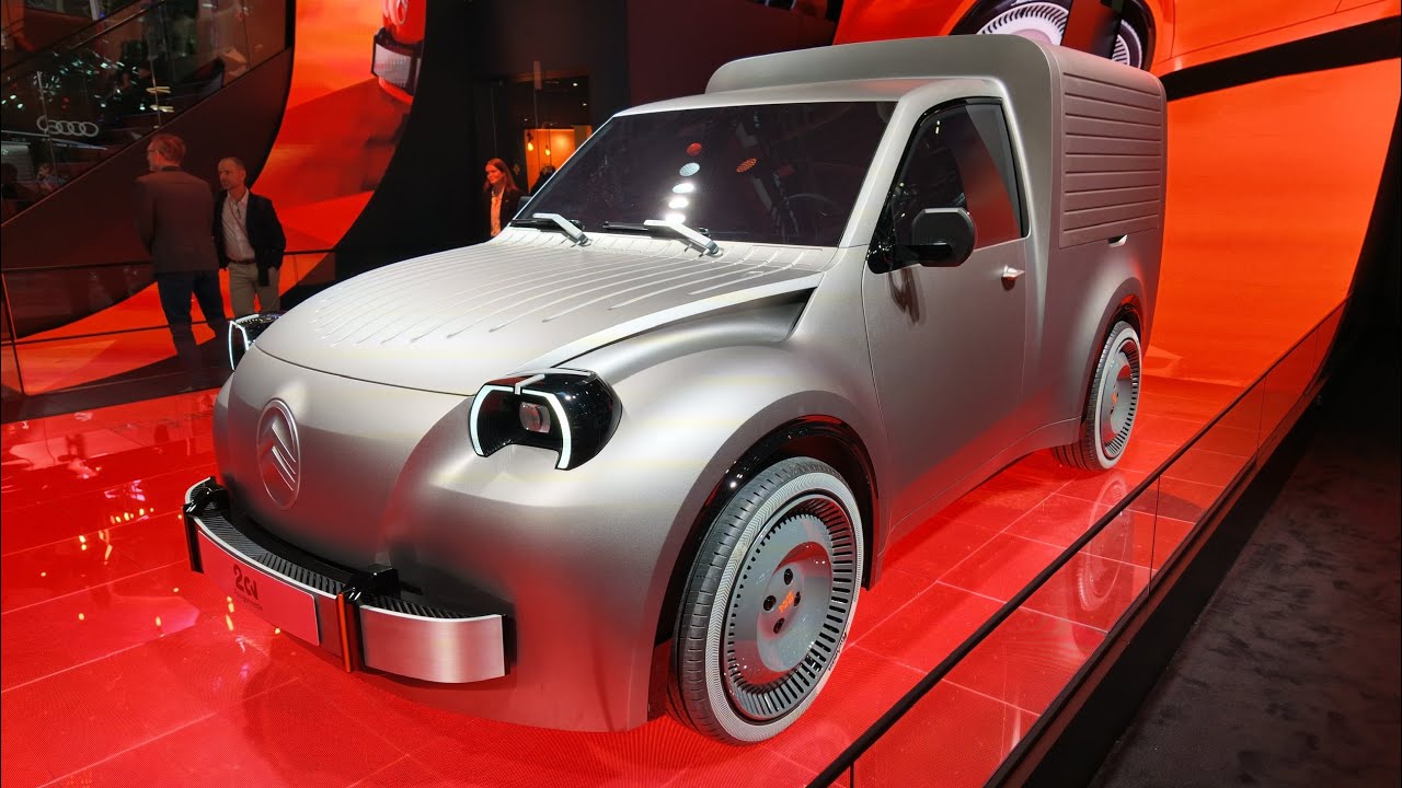 Citroën 2 CV FOURGONNETTE CONCEPT - Walkaround - YouTube