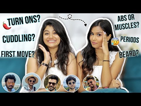 Girls Answer AWKWARD Questions Guys Are Too Afraid To As,Awkward questions to guys,Awkward questions india,Mumbai,Mridul sharma,Indian youtuber,Abs or arms,What are girls turn ons