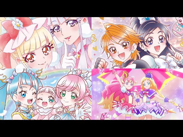 Ranking most of the PreCure Duos (cause I missed some of them
