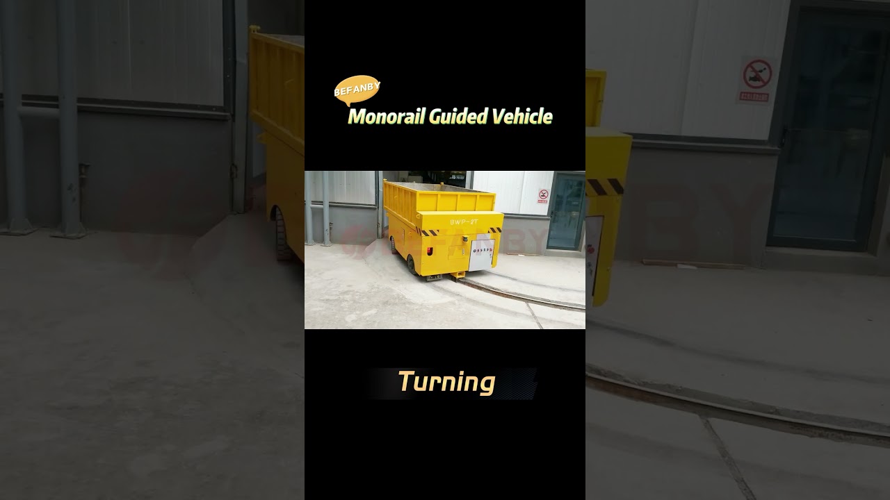 Automatic Electric Monorail Guided Vehicle MRGV 