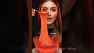 Glass Lava Pull ASMR 🤯🔥 #shorts#asmr #food #eating #satisfying #ai #trending#viral #lava #oddlysatis