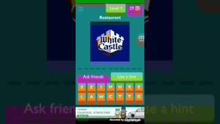How to play game Guess the Restaurant new Mobile app game on smart phone 2017 screenshot 1