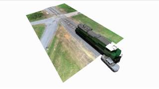 Virtual CRASH 4 | Train Impact Simulation | Inspired by the NCDOT Staged Collision