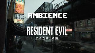 Rainy City Ambience 🌧️ | Resident Evil 9 Requiem | Relaxing, Study, Sleep | 20 Minutes