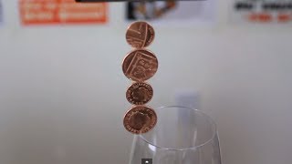 Amazing Balancing Coins - Science Experiment