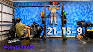 21-15-9 Reps for Time | Chest to Bar Pull Ups & Rowing