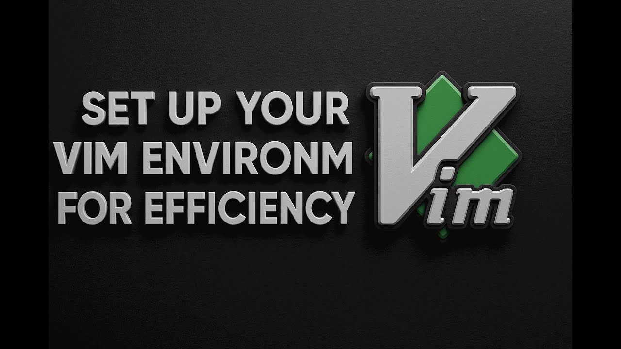 🖥️ How I Set Up My VIM/VI Environment for Efficiency! ⌨️